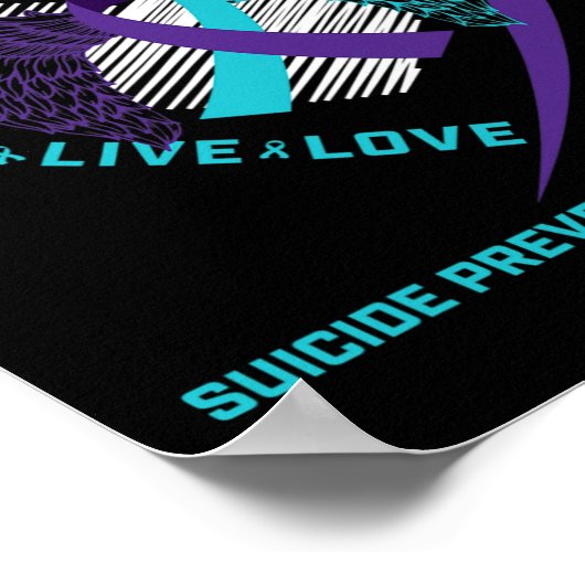 自殺予防息子メモ愛 ポスター (角)