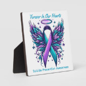 自殺予防意識向上推進者追悼記念品 フォトプラーク (正面)