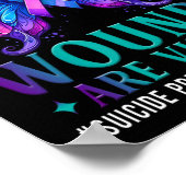 自殺予防認識度すべての傷がViではない ポスター (角)