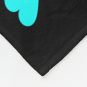 自殺予防認識度月精神衛生S フリースブランケット (角)