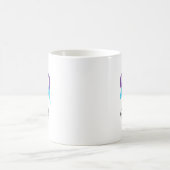 自殺予防認識度月988精神療法 コーヒーマグカップ (中央)