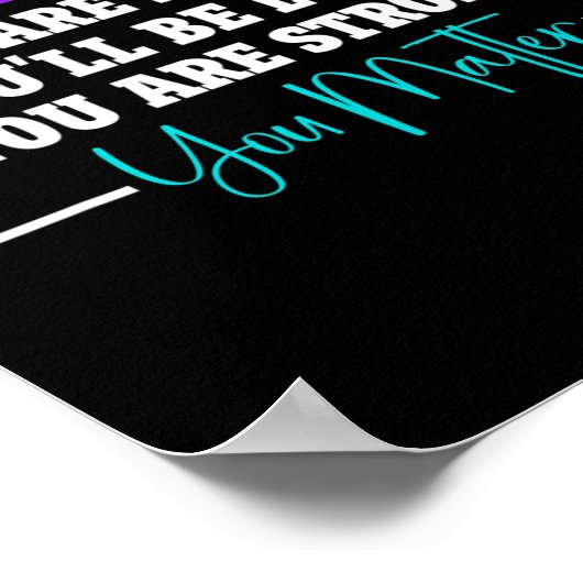 自殺予防認識度1 ポスター (角)