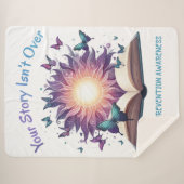 自殺予防　あなたの物語はまだ終わっていない シェルパブランケット (正面(横))