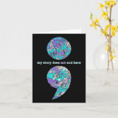 自殺予防・鬱病認識度1 カード (黄色い花)