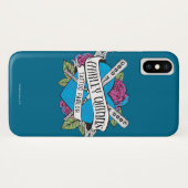 自殺分隊|ハーレークウィンの入れ墨パーラーのハート Case-Mate iPhoneケース (裏面(横))