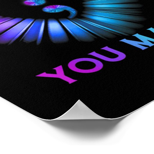 自殺問題の認識度と予防の半製品 ポスター (角)