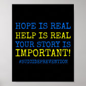 自殺実在防止 –  ポスター (正面)