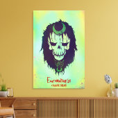 自殺班 |エンチャントレスヘッドアイコン キャンバスプリント (インサイチュ (リビング))