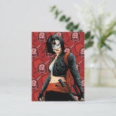 自殺班 |カタナ漫画ブックアート ポストカード (スタンド正面)