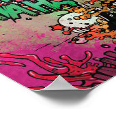 自殺班 |ジョーカーキャラクターグラフィティ ポスター (角)