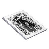 自殺班 |ジョーカータイポグラフィ写真 ノートブック (右側)