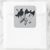 自殺班 |ジョーカー記号 スクエアシール (バッグ)