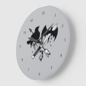 自殺班 |ジョーカー記号 ラージ壁時計 (傾斜)