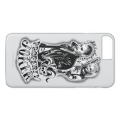 自殺班 |ジョーカー&ハーレーエアブラシタトゥー Case-Mate iPhoneケース (裏面(横))