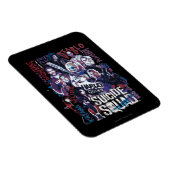 自殺班 |タスクフォースXタイポグラフィ写真 マグネット (右側)