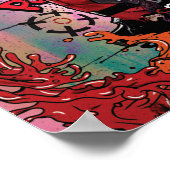 自殺班 |デッドショットキャラクターグラフィティ ポスター (角)