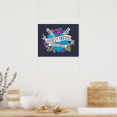 自殺班 |ハーレークインのタトゥーパーラーハート ポスター (キッチン)