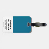 自殺班 |ハーレークインのタトゥーパーラーハート ラゲッジタグ (裏面横)