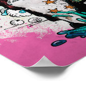 自殺班 |ハーレークインキャラクターグラフィティ ポスター (角)