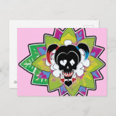 自殺班 |ハーレークインスカルタトゥーアート ポストカード (正面/裏面)