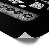 自殺班 |ハーレークインタイポグラフィ写真 ポスター (角)