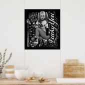 自殺班 |ハーレークインタイポグラフィ写真 ポスター (キッチン)