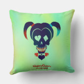 自殺班 |ハーレークインヘッドアイコン クッション (裏面)