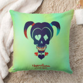 自殺班 |ハーレークインヘッドアイコン クッション (ブランケット)