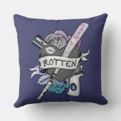 自殺班 |ハーレークイン"腐った"タトゥーアート クッション (裏面)
