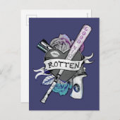 自殺班 |ハーレークイン"腐った"タトゥーアート ポストカード (正面/裏面)