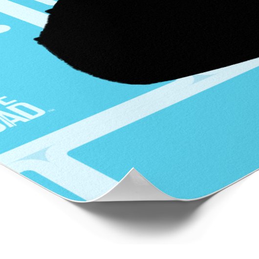 自殺班 |パンダ ポスター (角)