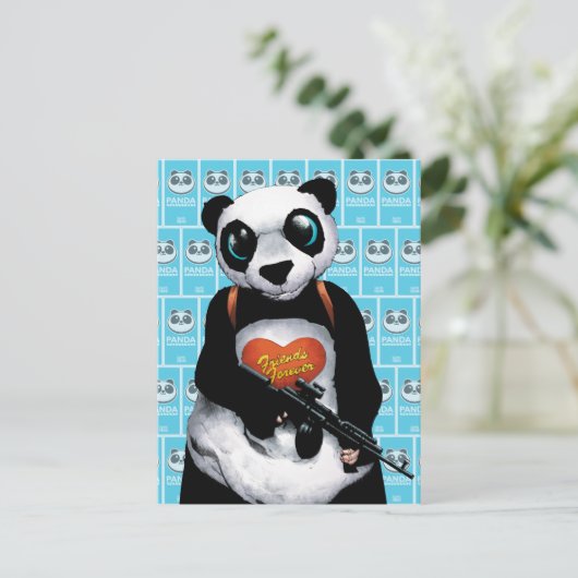 自殺班 |パンダ ポストカード (スタンド正面)