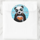 自殺班 |パンダ ラウンドシール (バッグ)