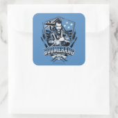 自殺班 |ブーメランバッジ スクエアシール (バッグ)