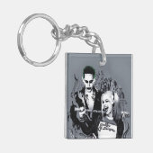 自殺班 |最悪の キーホルダー (正面左)