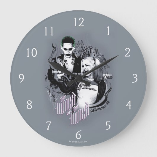 自殺班 |最悪の ラージ壁時計 (正面)