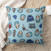 自殺班 | Captain Boomerang絵文字パターン クッション (ブランケット)