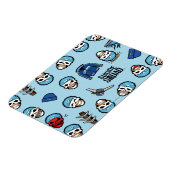 自殺班 | Captain Boomerang絵文字パターン マグネット (左側)