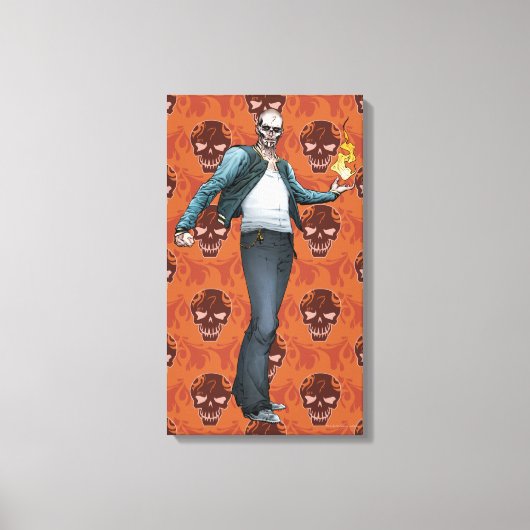 自殺班 | El Diablo漫画ブックアート キャンバスプリント (正面)