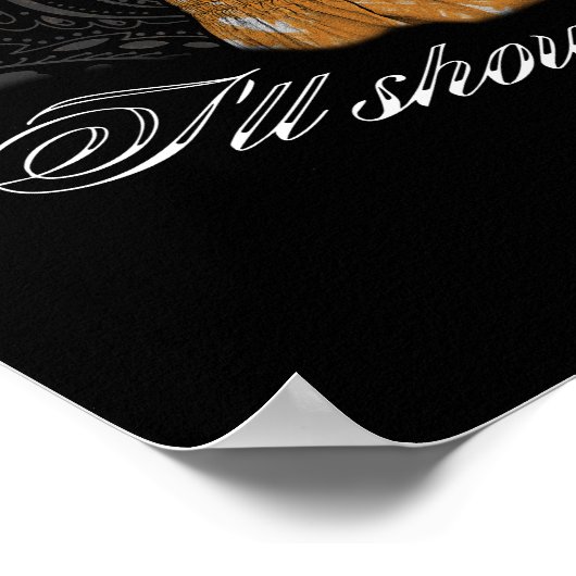 自殺班 | El Diablo "Redemption" Tattoo ポスター (角)