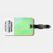 自殺班 | Jokerヘッドアイコン ラゲッジタグ (裏面横)