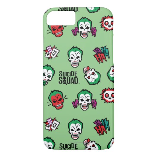 自殺班 | Joker絵文字パターン Case-Mate iPhoneケース (裏面)