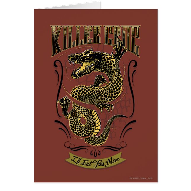 自殺班 | Killer Croc Tattoo (正面)