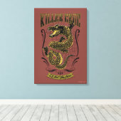 自殺班 | Killer Croc Tattoo キャンバスプリント (インサイチュ (ウッドフロア))