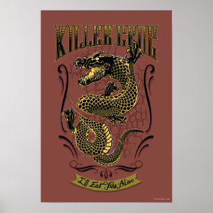 自殺班 Killer Croc Tattoo ポスター