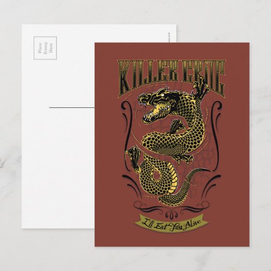 自殺班 | Killer Croc Tattoo ポストカード (正面/裏面)