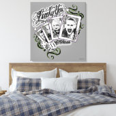 自殺班 | "Lucky You"トランプ キャンバスプリント (インサイチュ (寝室))