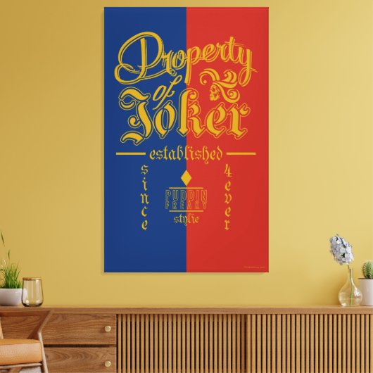 自殺班 | Puddin Freaky キャンバスプリント (インサイチュ (リビング))