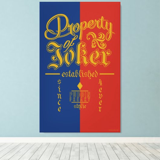 自殺班 | Puddin Freaky キャンバスプリント (インサイチュ (ウッドフロア))