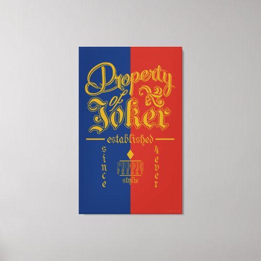 自殺班 | Puddin Freaky キャンバスプリント (正面)